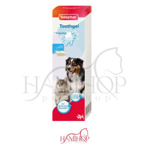 ژل دندان بیفار مخصوص سگ و گربه 100 گرم با طعم جگر Beaphar Tooth Gel