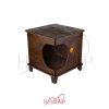 جای خواب سگ و گربه مدل دکوراتیو چوبی - Image 4