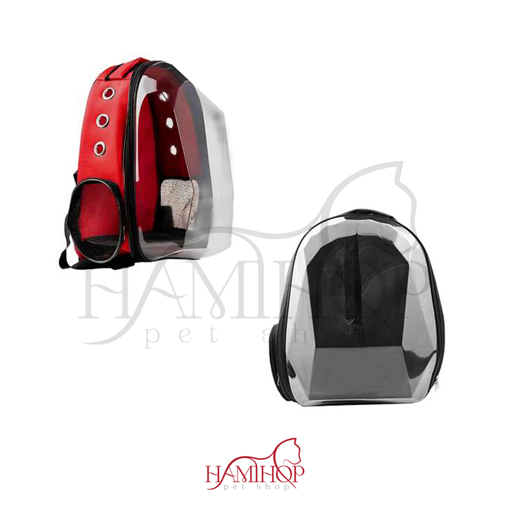 کوله حمل سگ وگربه مدل زئوس پارک دار برند زاریکس zarix