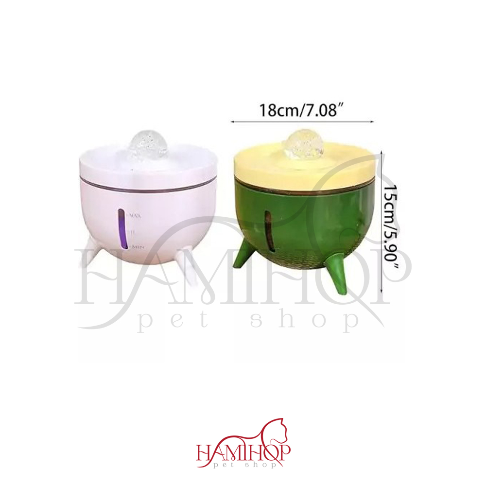 ابخوری اتوماتیک مدل گوی برای سگ و گربه حجم 1/5 لیتریCat Water Fountains Dog Water Dispenser Capacity Intelligent Low Noise Cats
