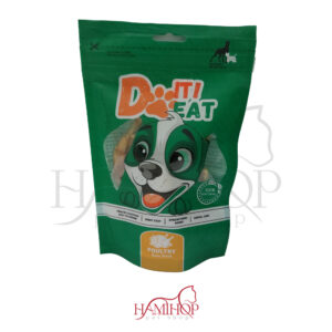 تشویقی سگ ارگانیک مدل پای مرغ 7عددی برند دو ایت Do it Eat