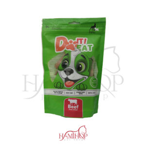 تشویقی سگ ارگانیک مدل سیرابی گاو 70گرم برند دو ایت Do it Eat