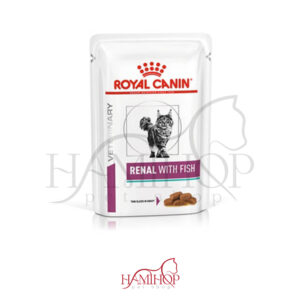 پوچ رنال گربه رویال کنین با طعم ماهی 85 گرم Royal Canin Renal Wet Food