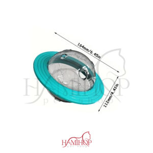 اسباب بازی توپ تعادلی بشقاب پرنده سگ Dog Planet Treat Toy