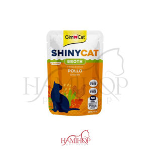 پوچ شاینی گربه با طعم مرغ و برنج جیم کت (GimCat in Chicken With Pollo) وزن 70 گرم