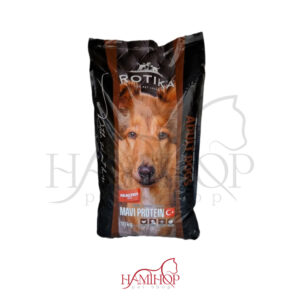 غذای خشک سگ بالغ نژاد یزرگ روتیکا وزن 10 کیلوگرم ا ROTIKA Adult Dogs Food 10kg