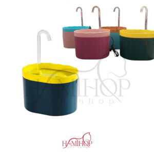 ابخوری اتوماتیک رنگین کمان سگ و گربه  حجم 1/5 لیتری
