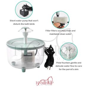 ابخوری اتوماتیک طرح گل سگ و گربه حجم 1 لیتری