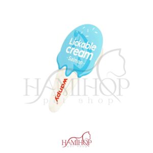 بستنی قاشقی گربه ونپی طعم سالمون Wanpy