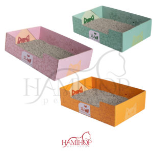 ظرف خاک مقوایی برند Ezi pet ایزی پت